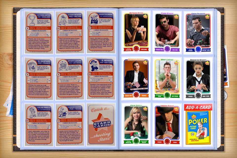 Make your own custom poker cards with Starr Cards.
