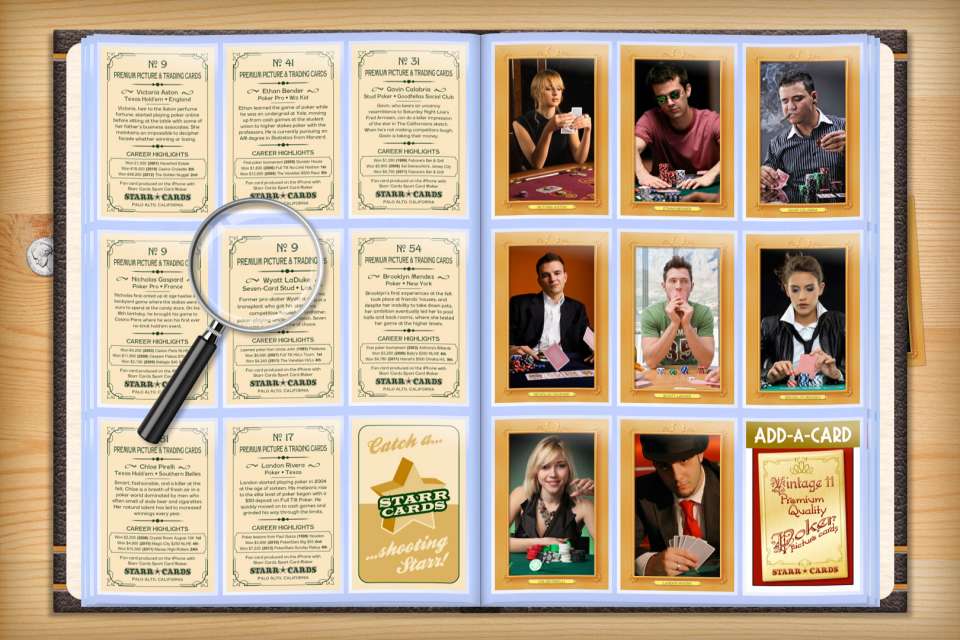 Make your own custom poker cards with Starr Cards.