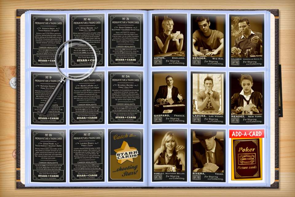 Make your own custom poker cards with Starr Cards.