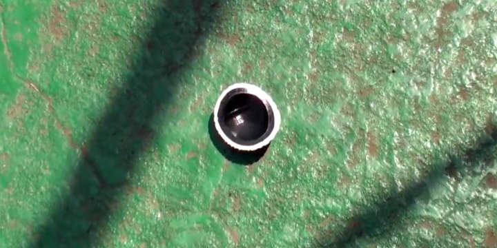 Baseball sliced in half by real-life samurai Isao Machii