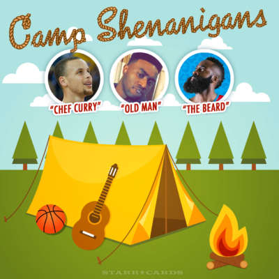 Basketball Camp Shenanigans with Steph Curry, Jaylen Brown and James Harden