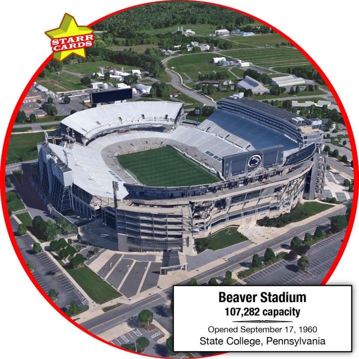 Beaver Stadium, State College, Pennsylvania: Home to the Penn State Nittany Lions