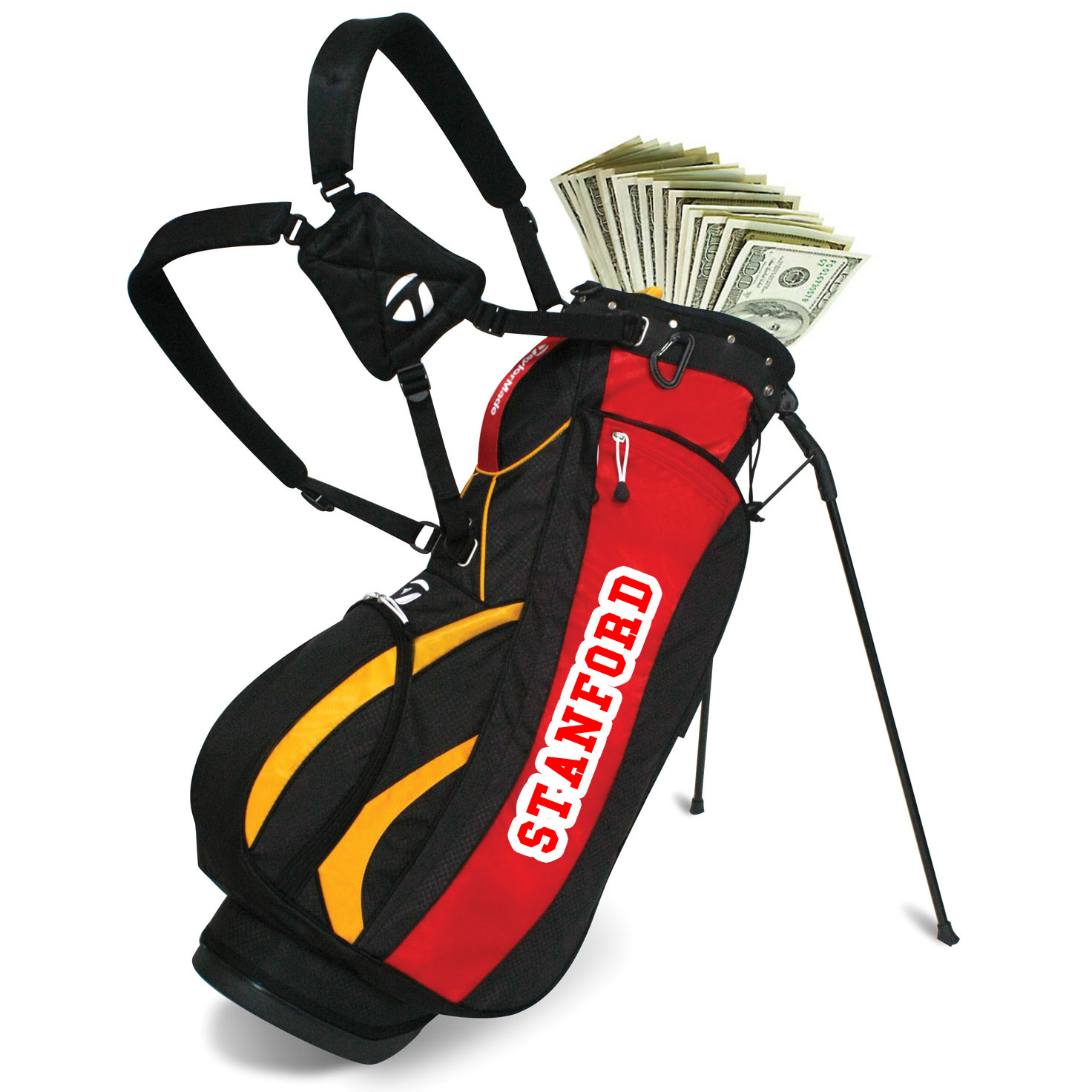 Billionaire Scott McNealy will caddie for son Maverick.