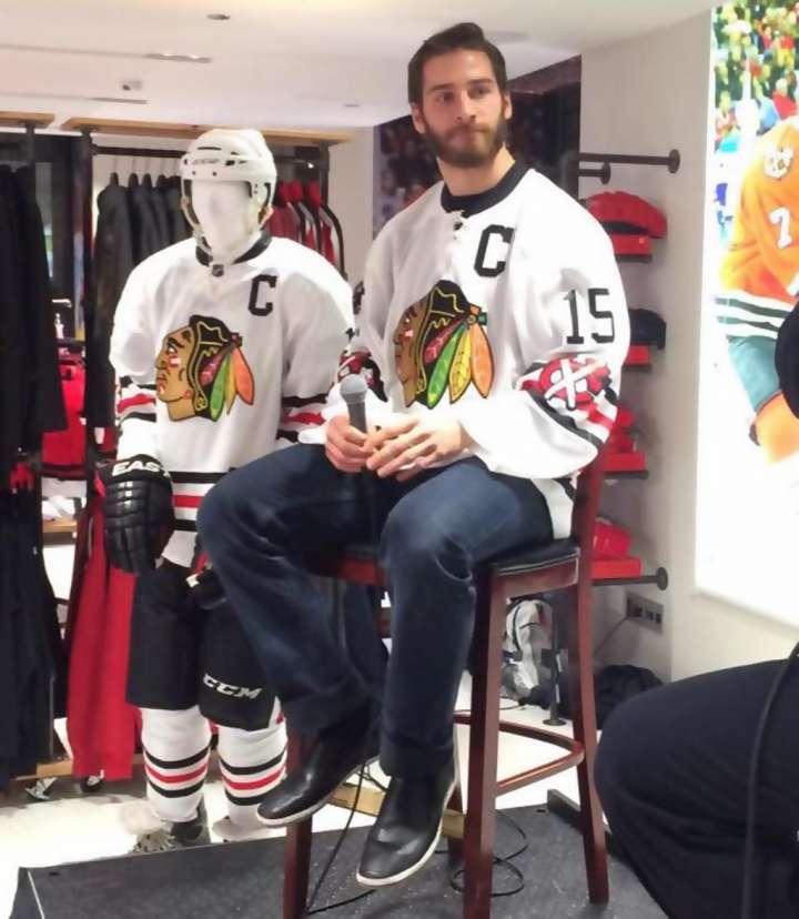 Blackhawk jersey for the 2015 NHL Winter Classic