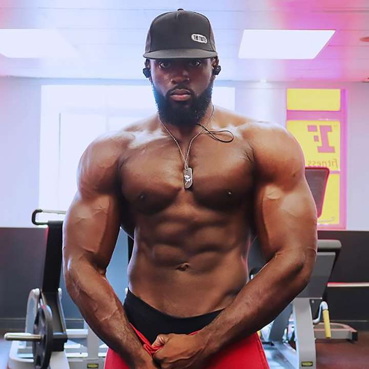 Bodybuilder Gabriel Sey