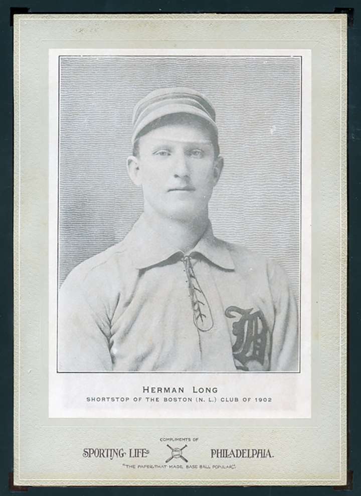 Boston Beaneaters shortstop Herman Long