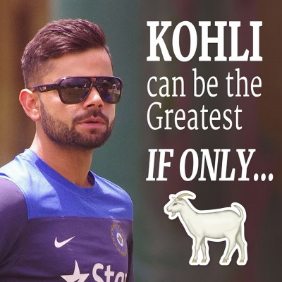 Can Virat Kohli become cricket's GOAT?