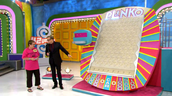 Drew Carey explains plinko game on 'The Price Is Right'