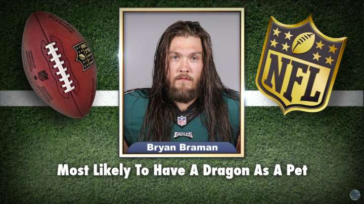Eagles' Bryan Braman featured on Tonight Show Superlatives