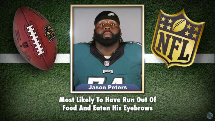 Eagles' Jason Peters featured on Tonight Show Superlatives