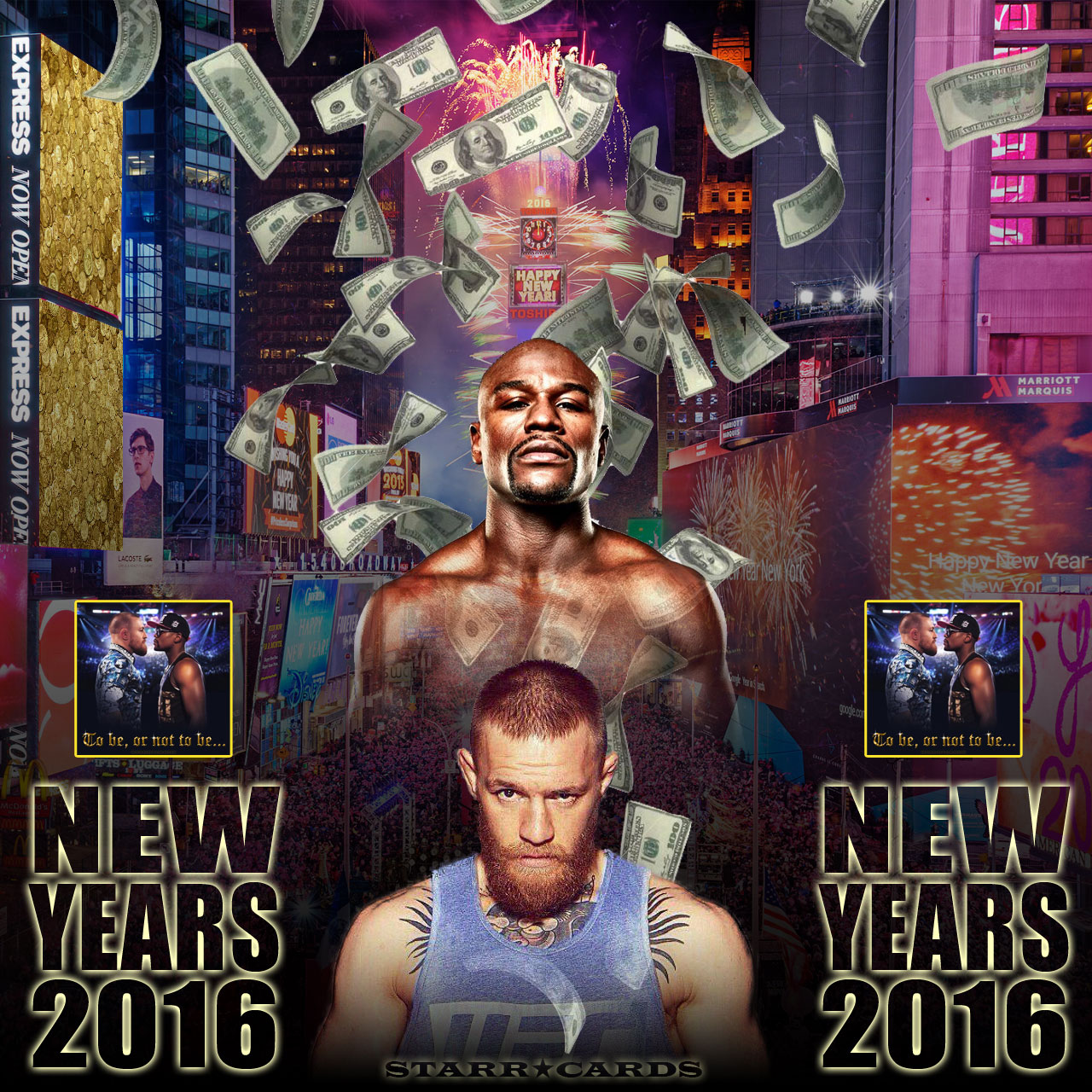 Floyd Mayweather vs Conor McGregor: New Year's 2016 Bash