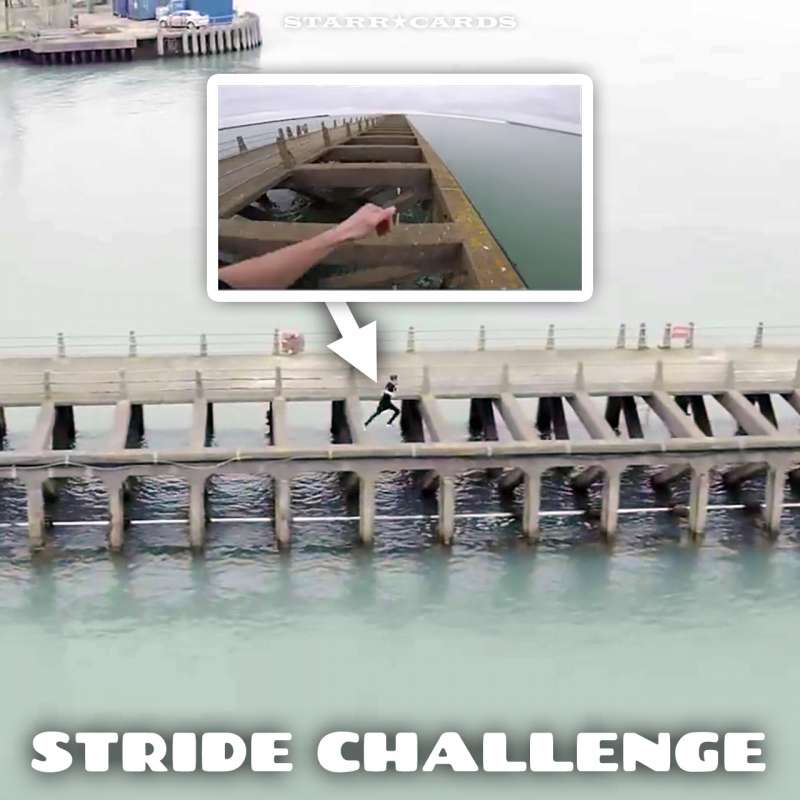 Freerunner Joseph Hendo of StormFreeRun takes on the stride challenge