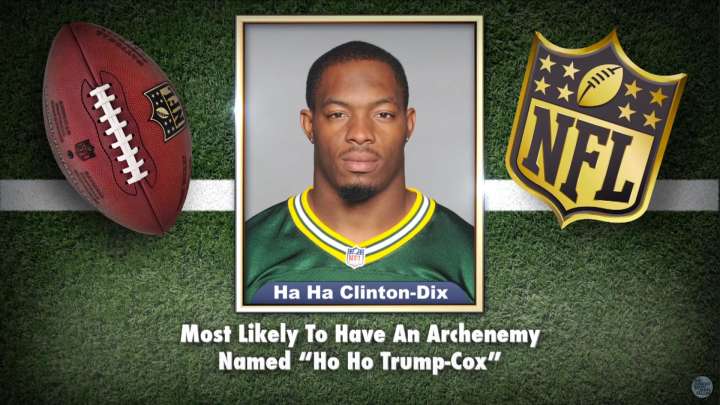 Ha Ha Clinton Dix featured on 'Tonight Show' Superlatives