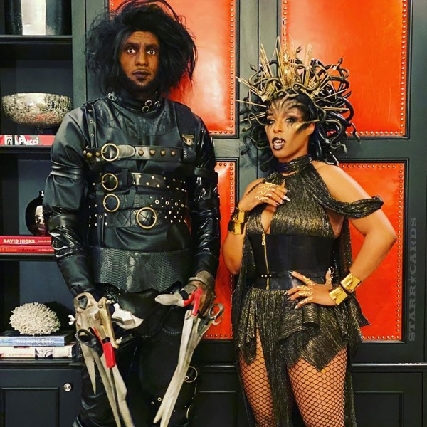 LeBron James transforms into LeDward Scissorhands for 2019 Halloween party
