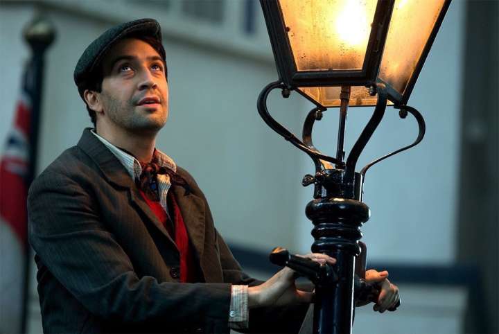 Lin-Manuel Miranda in a still from Walt Disney's 'Mary Poppins Returns'