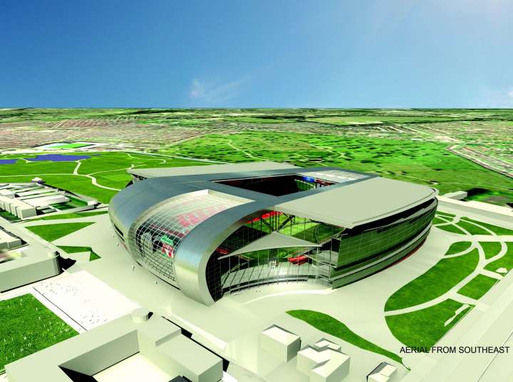 Liverpool FC's proposed Stanley Park Stadium