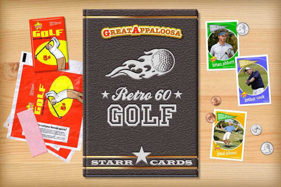 Make your own retro golf card with Starr Cards.