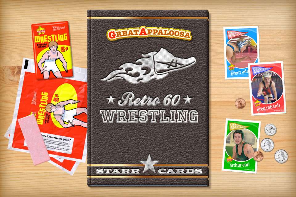 Make your own retro wrestling card with Starr Cards.