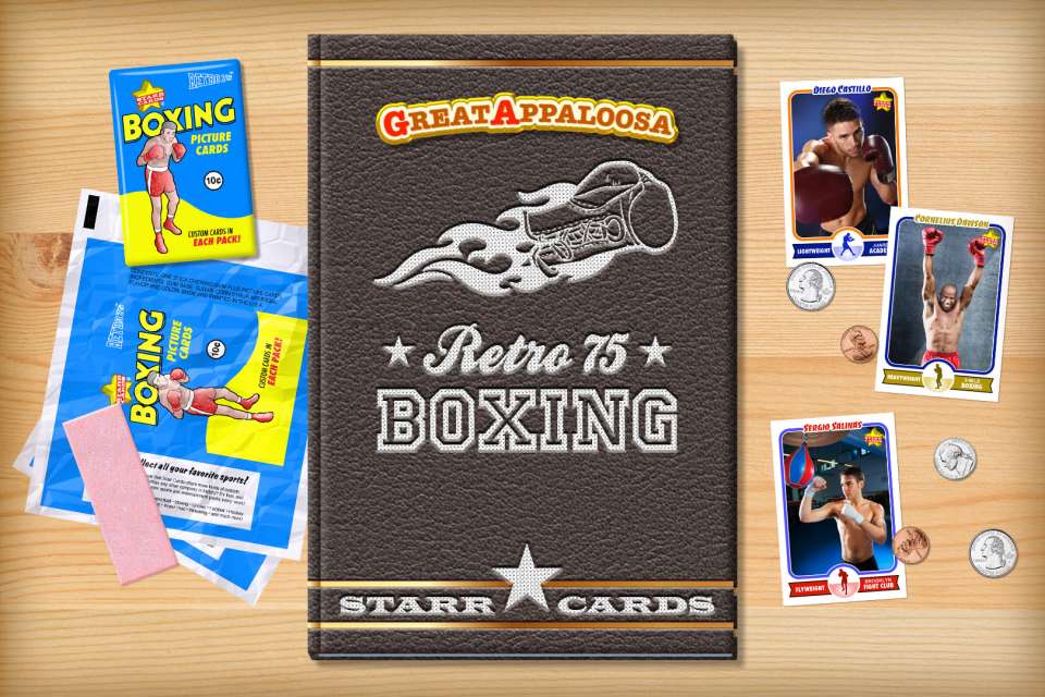 Make your own retro boxing card with Starr Cards.
