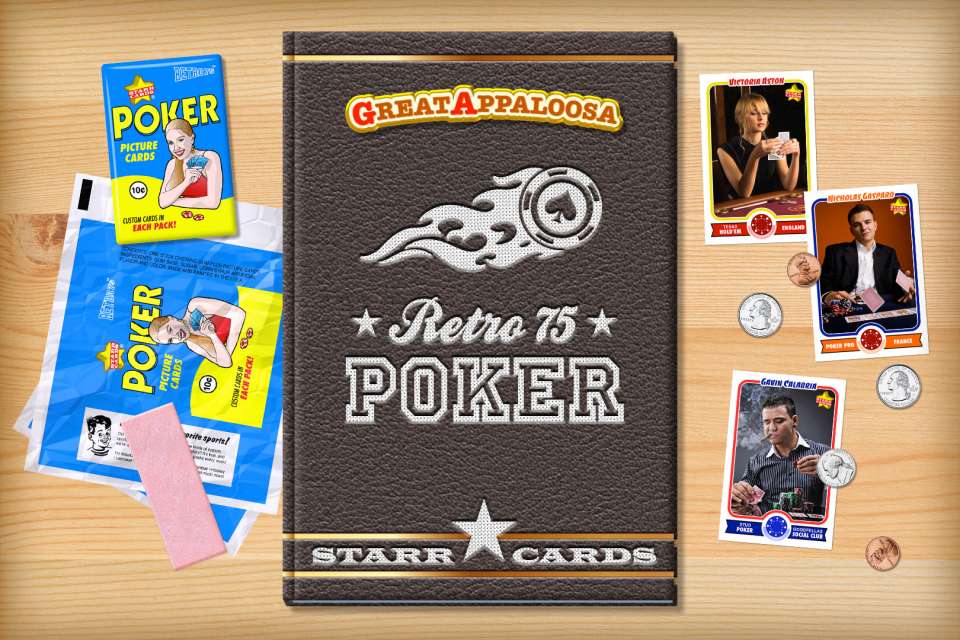 Make your own retro poker card with Starr Cards.
