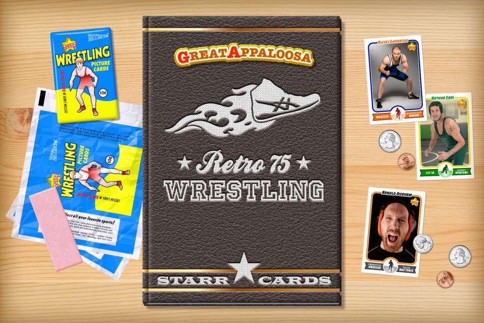 Make your own retro wrestling card with Starr Cards.