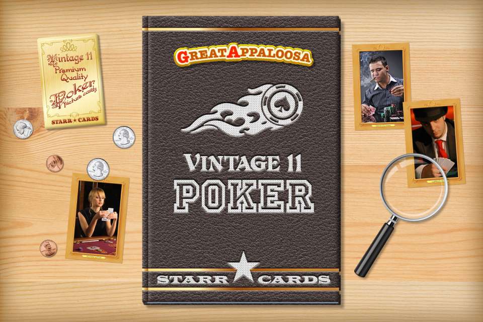 Make your own vintage poker card with Starr Cards.
