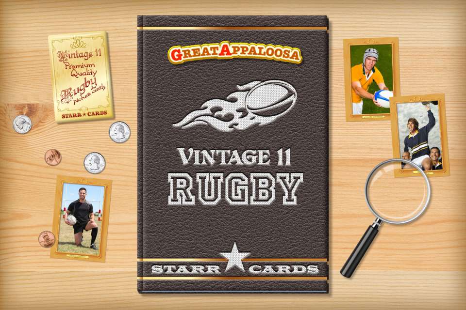 Make your own retro rugby card with Starr Cards.