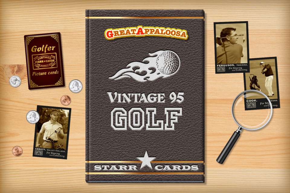 Make your own vintage golf card with Starr Cards.