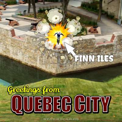 MTB racer Finn Iles blasts off in Quebec City