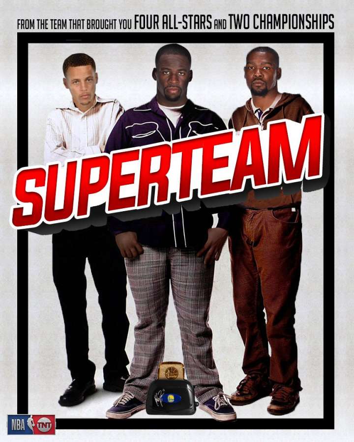 NBA Movie Remakes: Steph Curry, Draymond Green and Kevin Durant in 'Superteam'