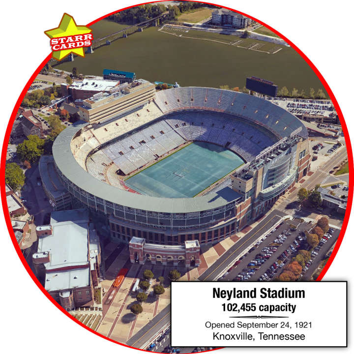 Neyland Stadium, Knoxville, Tennessee: Home of the Tennessee Volunteers