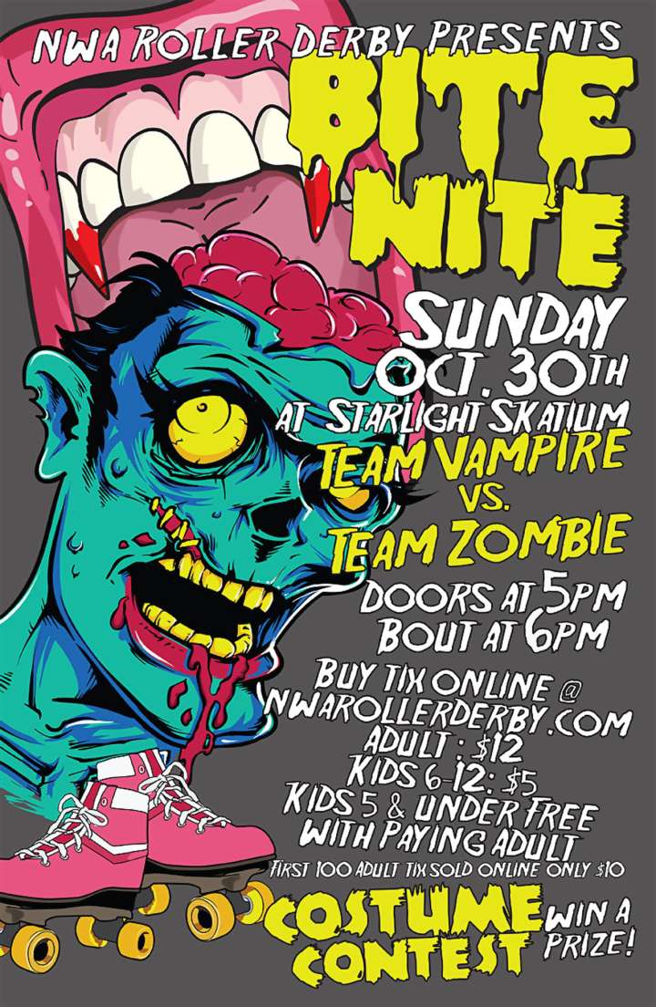 NWA Roller Derby poster