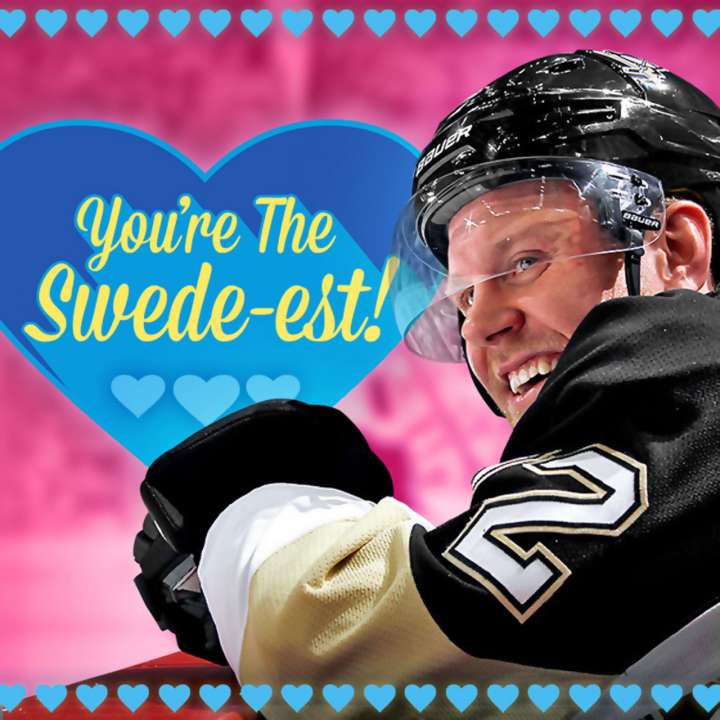 Patric Hörnqvist Valentine's Day card
