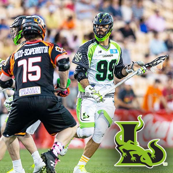 Paul Rabil with New York Lizards lacrosse