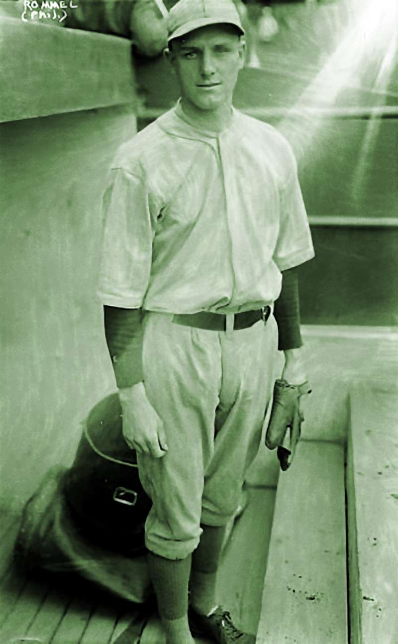 Philadelphia Athletics pitcher Eddie Rommel