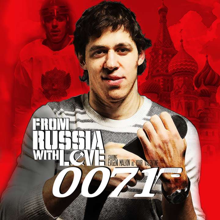 Pittsburgh Penguins Valentine from Evgeni Malkin