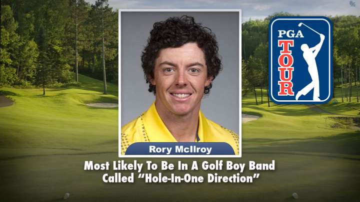Rory McIlroy on "Tonight Show Superlatives" read by Jimmy Fallon