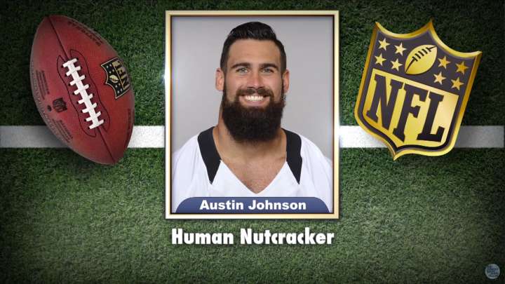 Saints' Austin Johnson appears on Tonight Show Superlatives