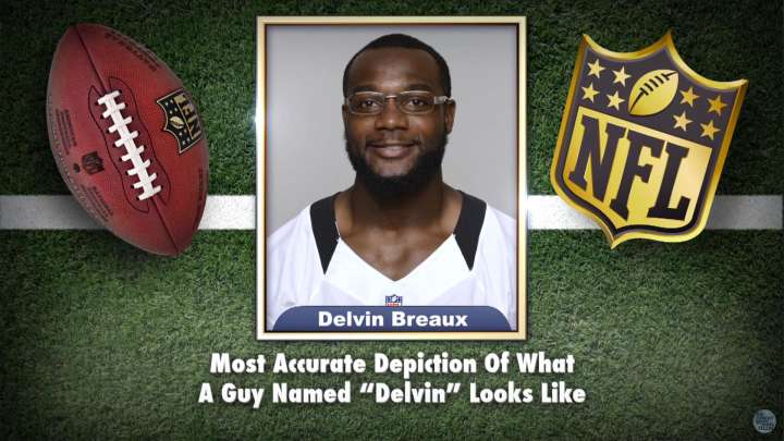 Saints' Delvin Breaux appears on Tonight Show Superlatives