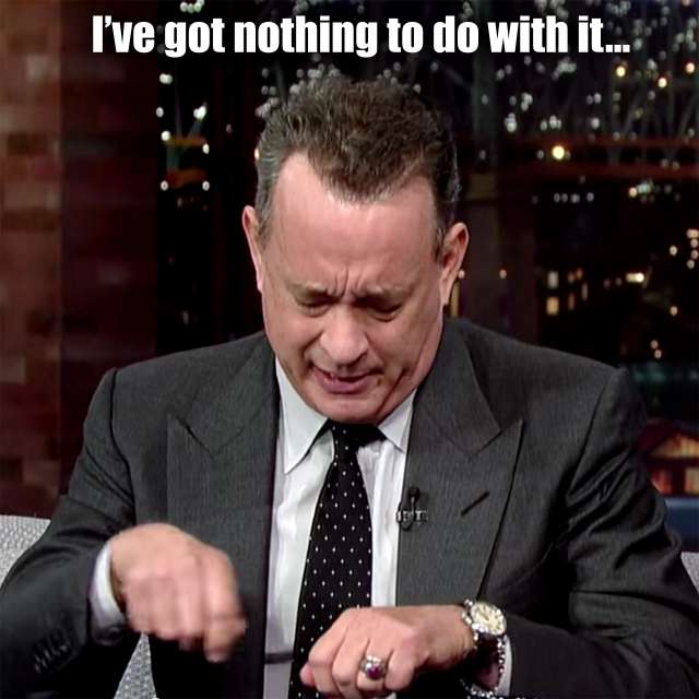 Tom-Hanks impersonates Bill Belichick for David Letterman