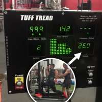 Treadmill speedster George Alexandris hits 26 miles per hour