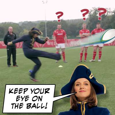 Wales rugby team gets pranked by The Admiral