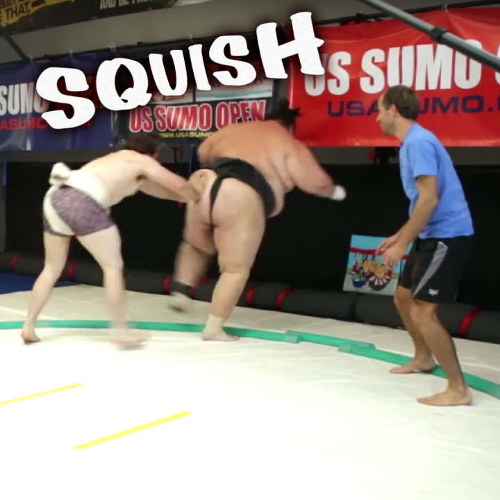 World Sumo champion Byamba defeated by regular dude