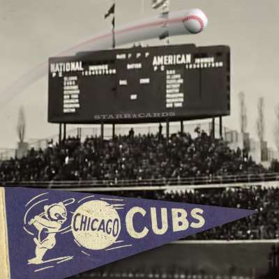 Wrigley Field Circa 1938