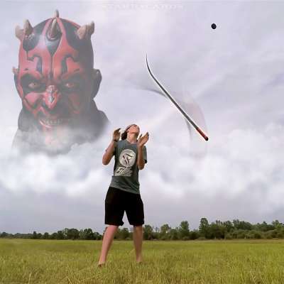 Zac Bell shows off epic hockey stick tricks with GoPro camera